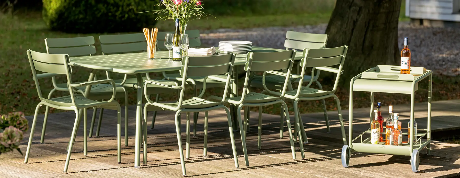 Fermob Armlehnstuhl Luxembourg Kaktus Fermob Armlehnstuhl Luxembourg Kaktus